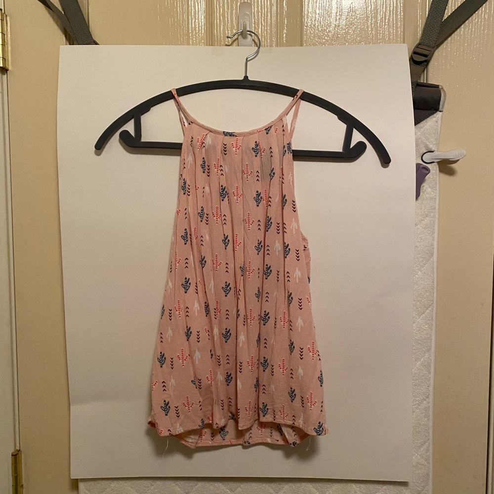 cactus/pink. child tank top